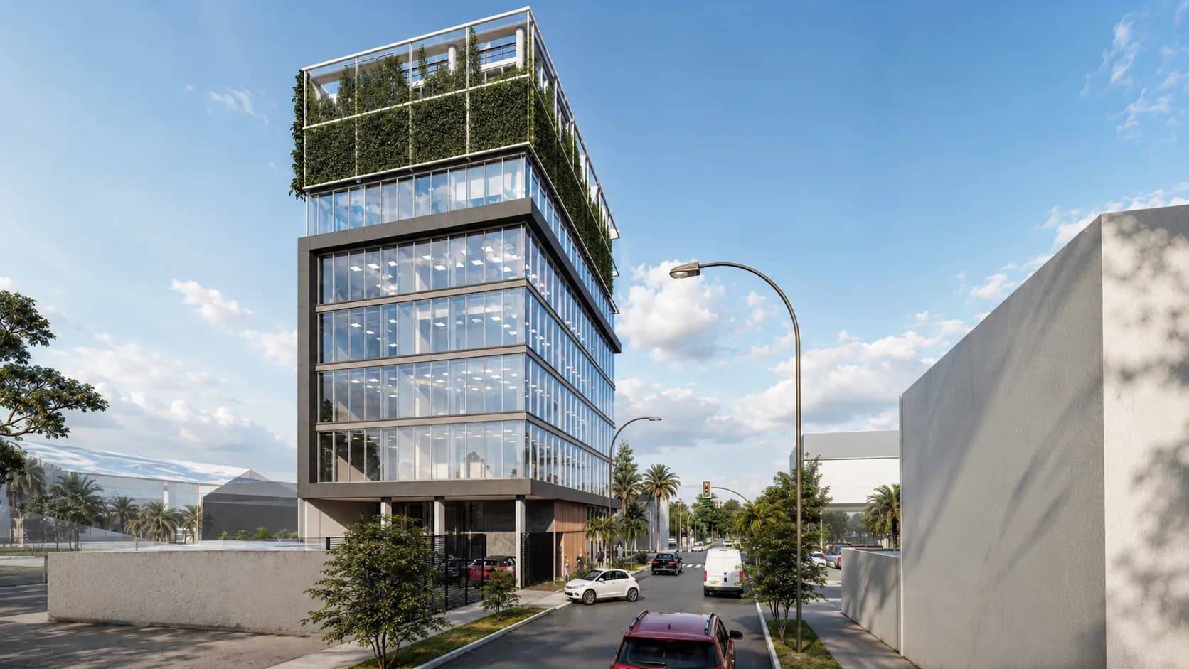 Green Office — render del proyecto