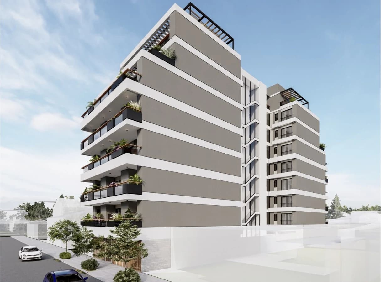 Render de Urbano Mendoza integrado al entorno arbolado de Pacheco